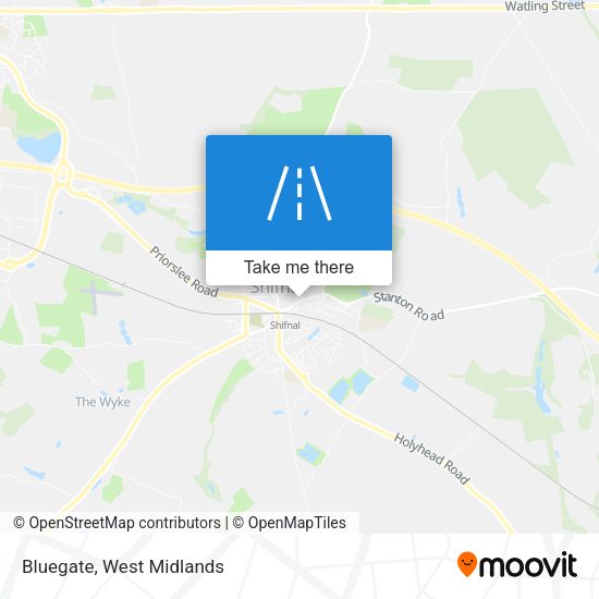 Bluegate map