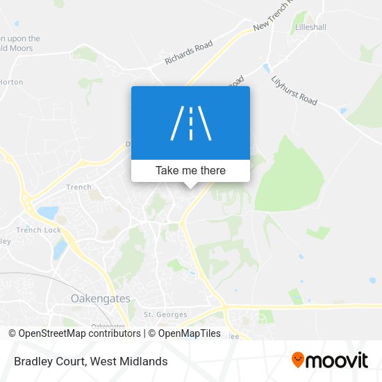 Bradley Court map