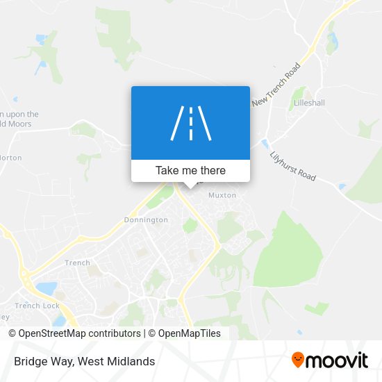 Bridge Way map