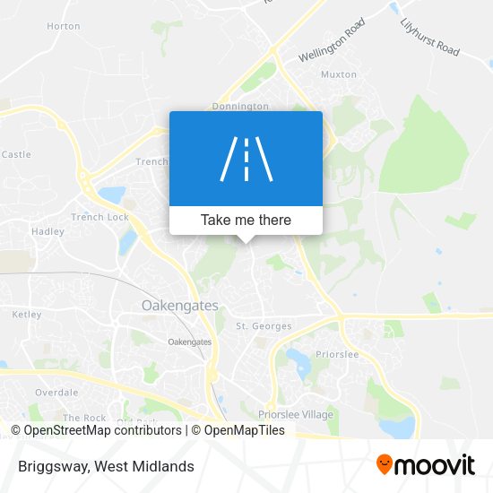 Briggsway map