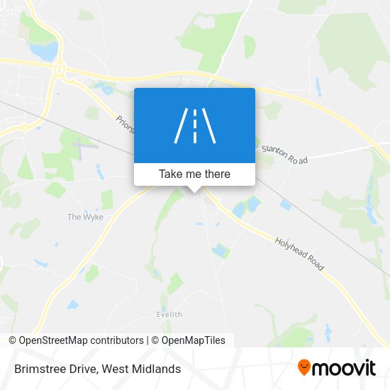 Brimstree Drive map