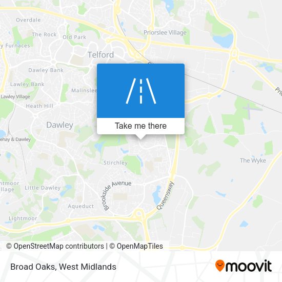 Broad Oaks map