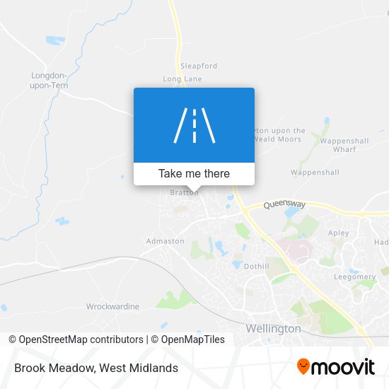Brook Meadow map