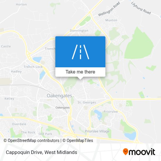 Cappoquin Drive map