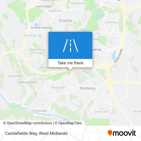 Castlefields Way map