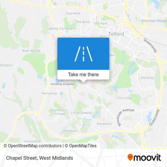 Chapel Street map