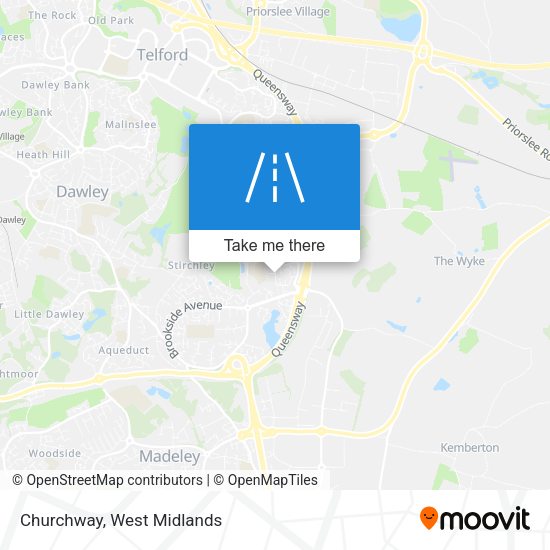 Churchway map