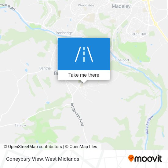 Coneybury View map