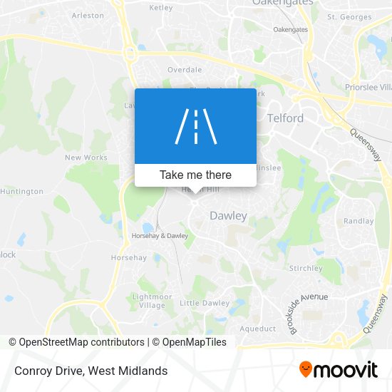 Conroy Drive map