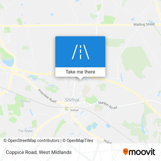 Coppice Road map