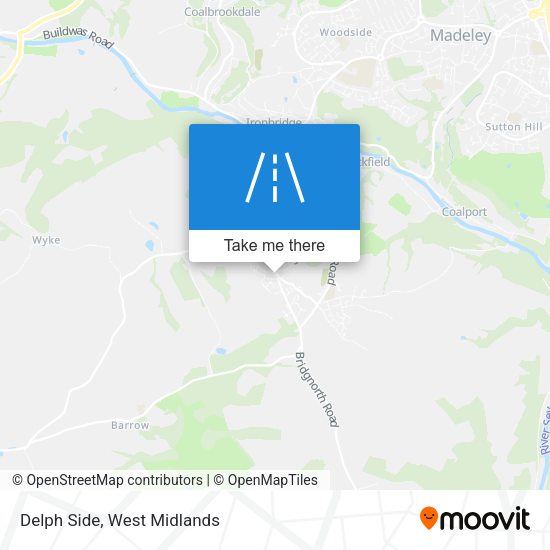Delph Side map