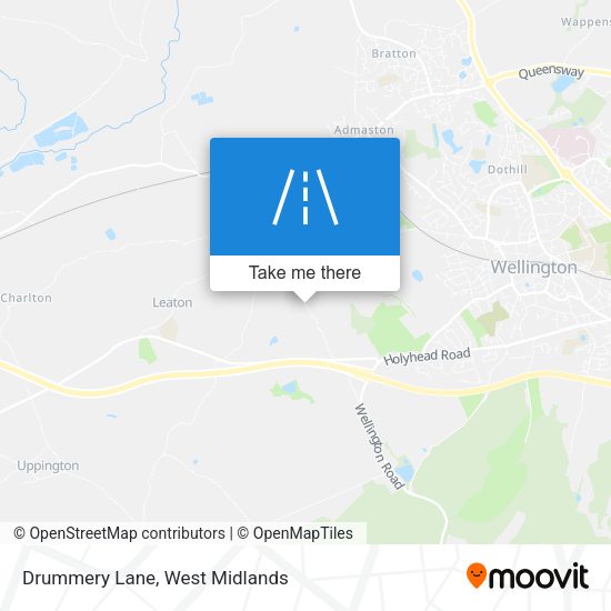 Drummery Lane map