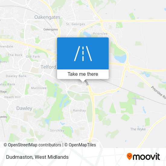 Dudmaston map