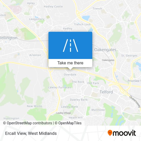 Ercall View map