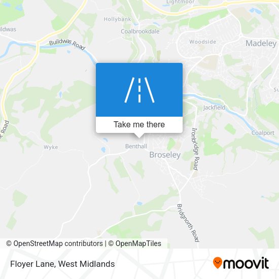 Floyer Lane map