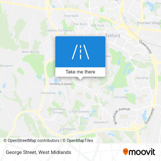 George Street map