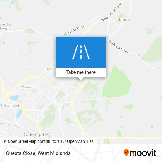 Guests Close map