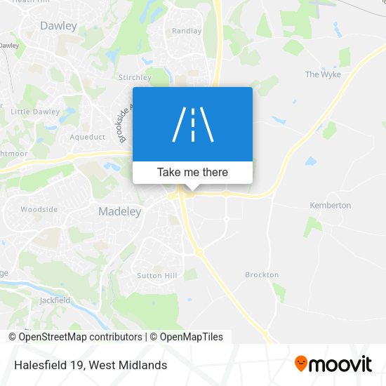 Halesfield 19 map
