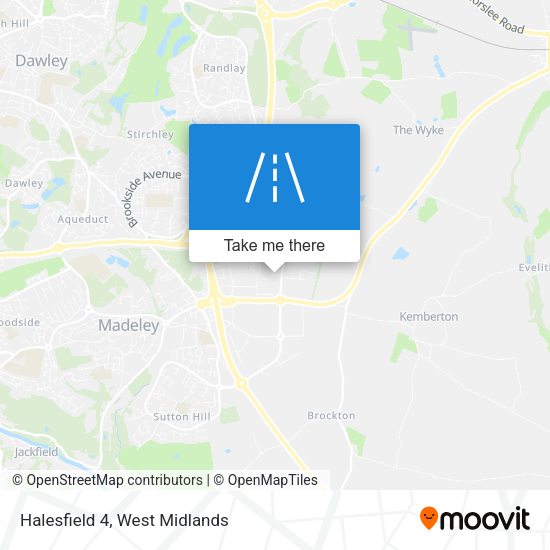 Halesfield 4 map