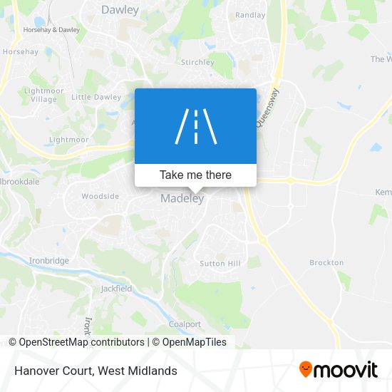Hanover Court map