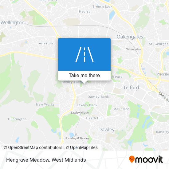 Hengrave Meadow map