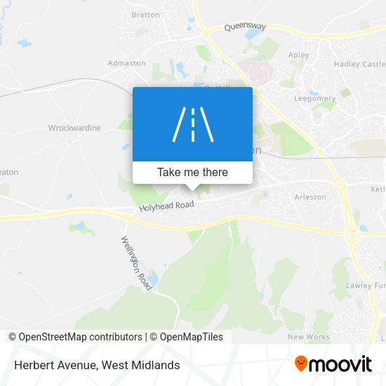 Herbert Avenue map