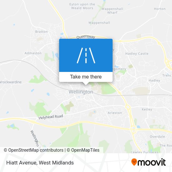 Hiatt Avenue map