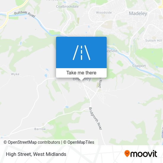 High Street map