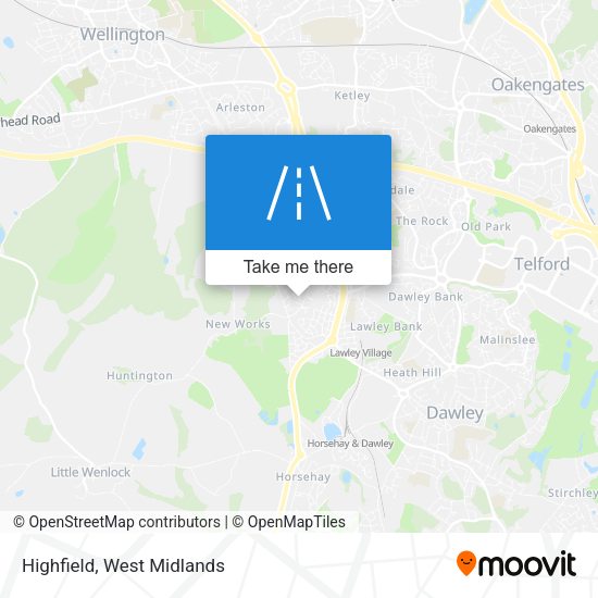 Highfield map