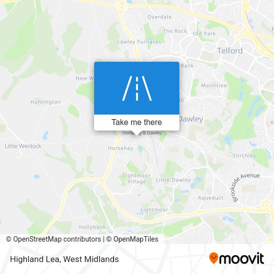 Highland Lea map