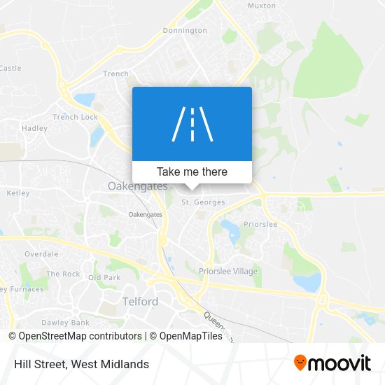 Hill Street map