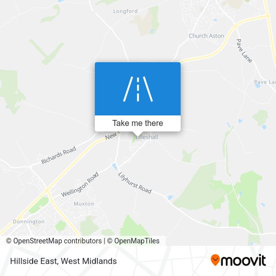Hillside East map
