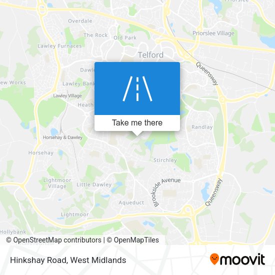 Hinkshay Road map