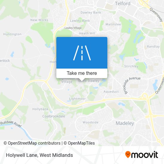 Holywell Lane map