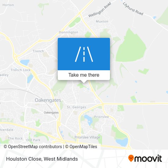 Houlston Close map