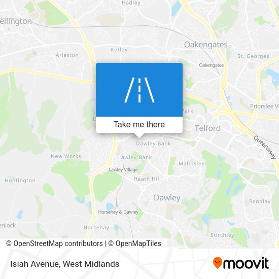 Isiah Avenue map
