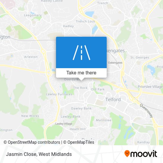 Jasmin Close map
