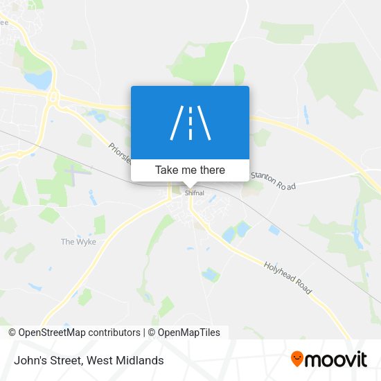 John's Street map