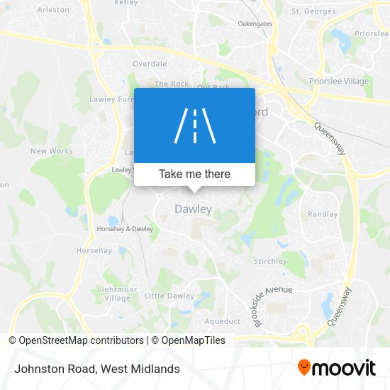 Johnston Road map