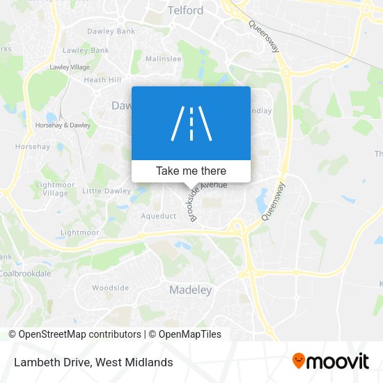 Lambeth Drive map