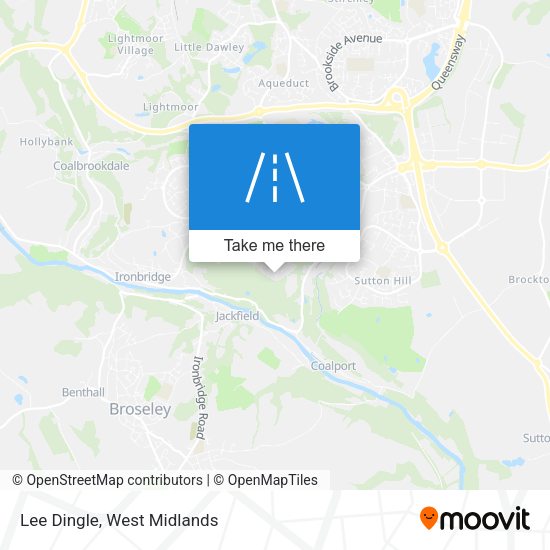 Lee Dingle map