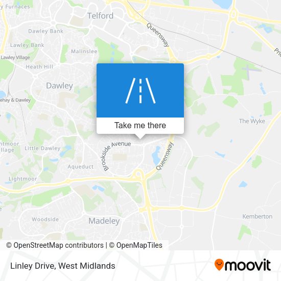 Linley Drive map