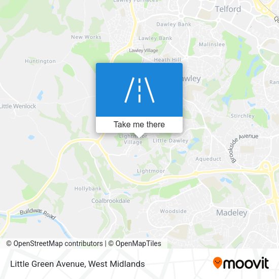 Little Green Avenue map