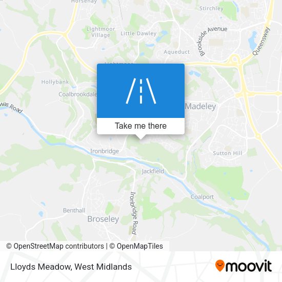 Lloyds Meadow map