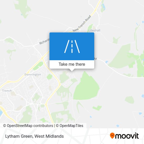 Lytham Green map