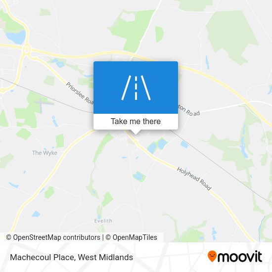 Machecoul Place map