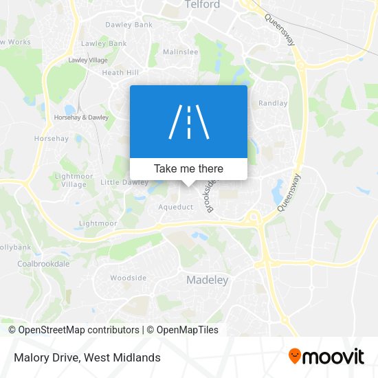 Malory Drive map