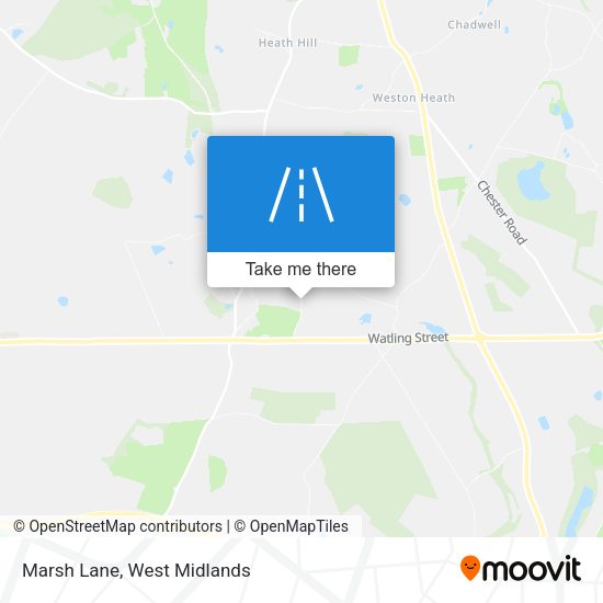 Marsh Lane map
