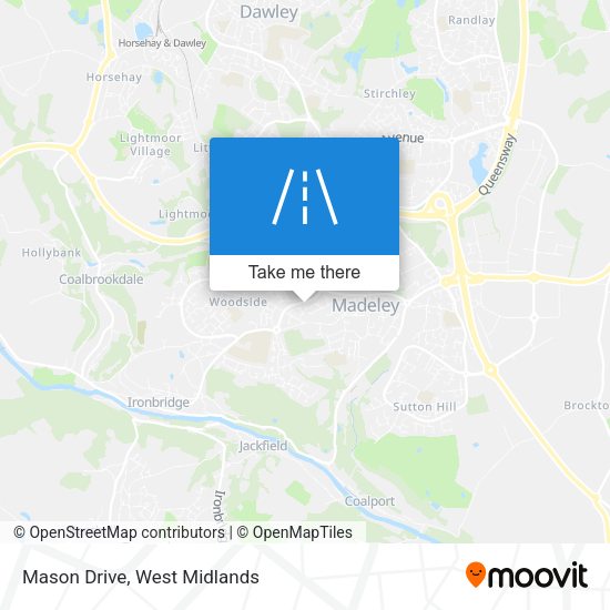 Mason Drive map