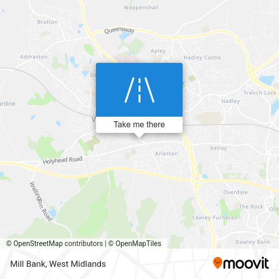 Mill Bank map